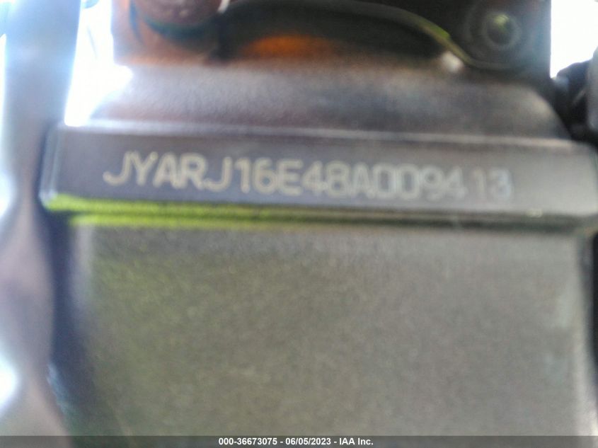 2008 YAMAHA YZFR6 JYARJ16E48A009413