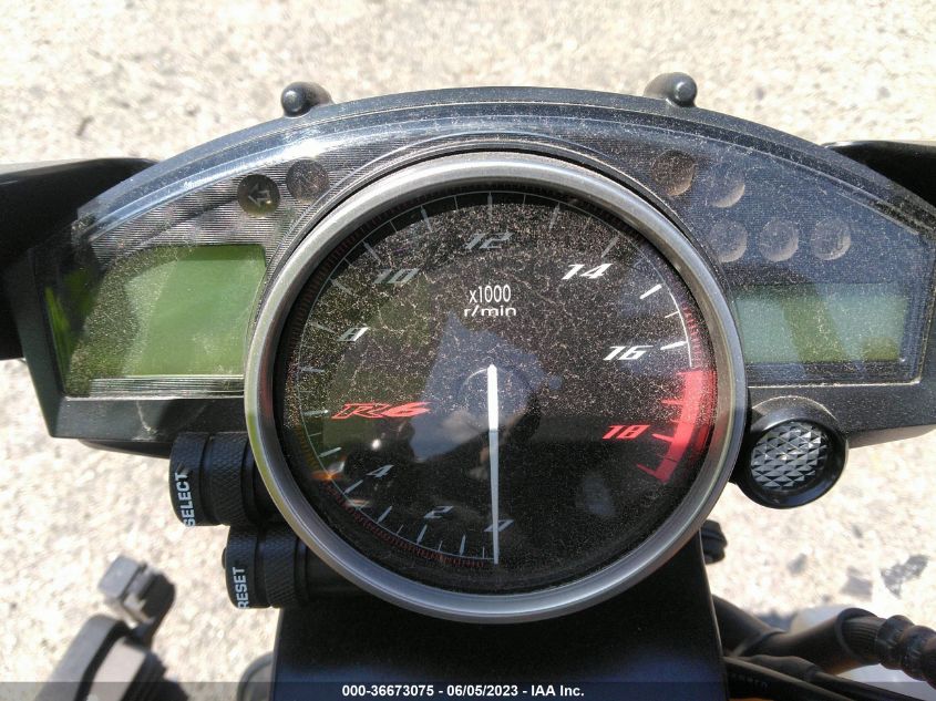 2008 YAMAHA YZFR6 JYARJ16E48A009413