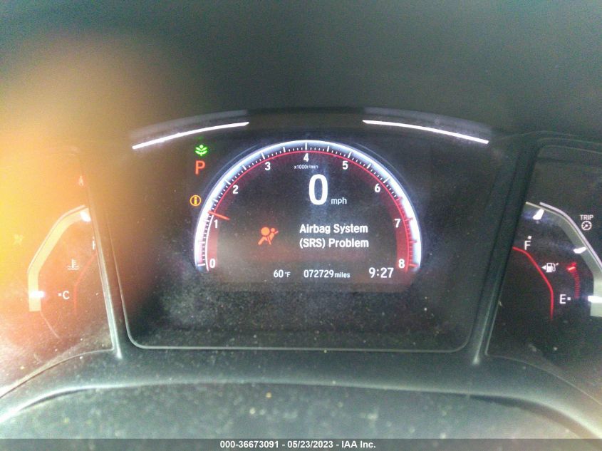 2019 HONDA CIVIC HATCHBACK SPORT SHHFK7H42KU415358