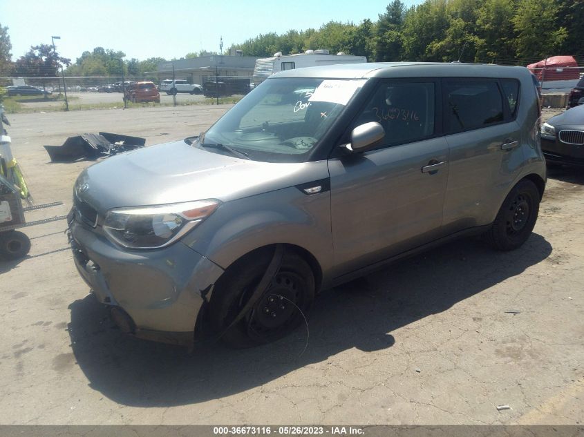 2014 KIA SOUL BASE - KNDJN2A2XE7036181