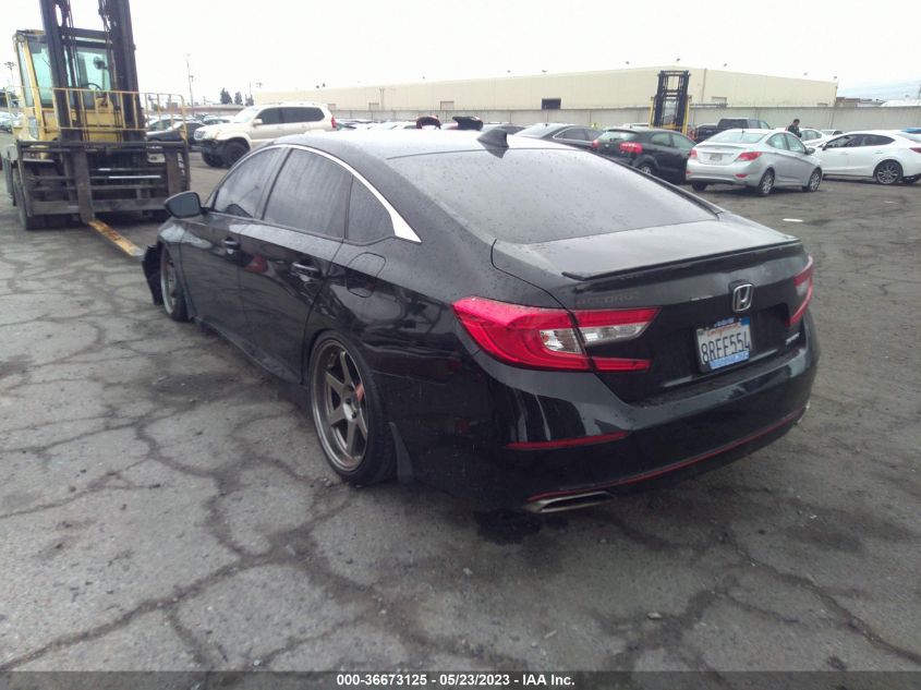 2020 HONDA ACCORD SEDAN SPORT - 1HGCV1F32LA082156