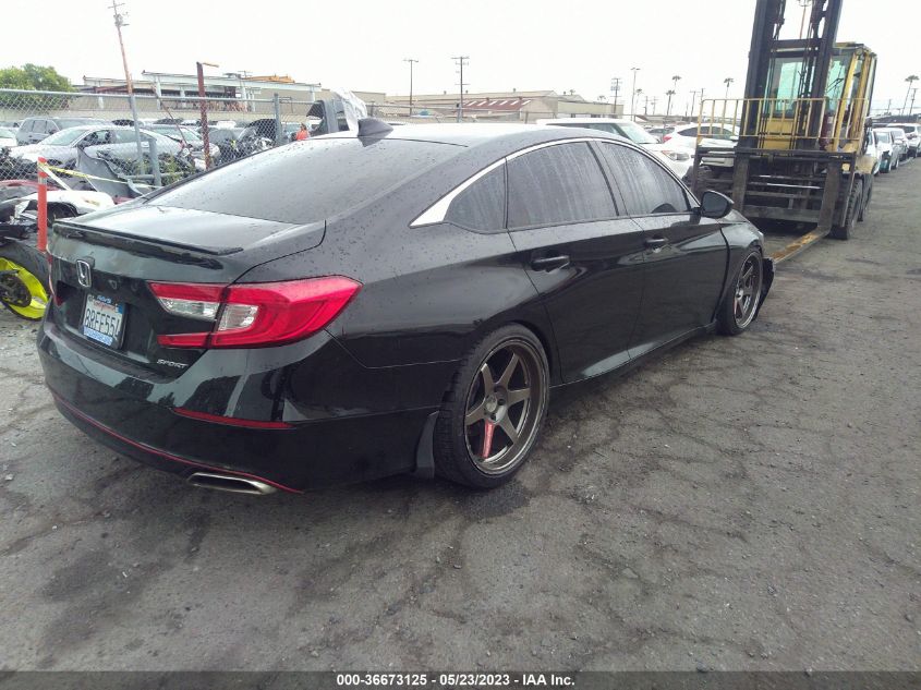 2020 HONDA ACCORD SEDAN SPORT - 1HGCV1F32LA082156