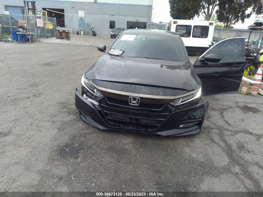2020 HONDA ACCORD SEDAN SPORT - 1HGCV1F32LA082156