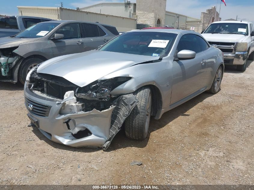 2014 INFINITI Q60 CONVERTIBLE JN1CV6FE5EM901212