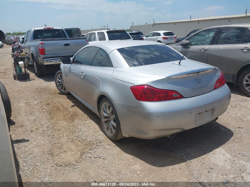 2014 INFINITI Q60 CONVERTIBLE JN1CV6FE5EM901212