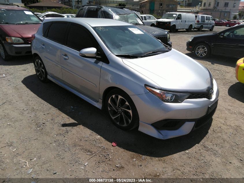 2017 TOYOTA COROLLA IM - JTNKARJE7HJ540841