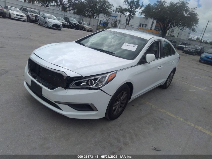 2016 HYUNDAI SONATA 2.4L SE - 5NPE24AF2GH272847