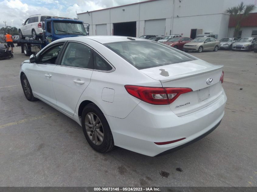 2016 HYUNDAI SONATA 2.4L SE - 5NPE24AF2GH272847