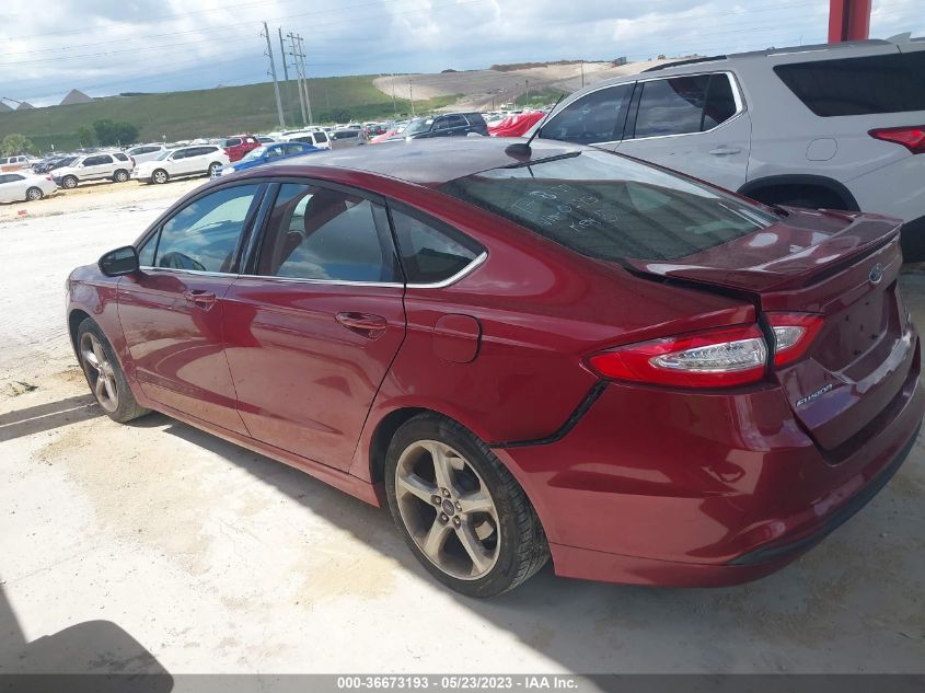 2016 FORD FUSION SE - 3FA6P0HD5GR190293