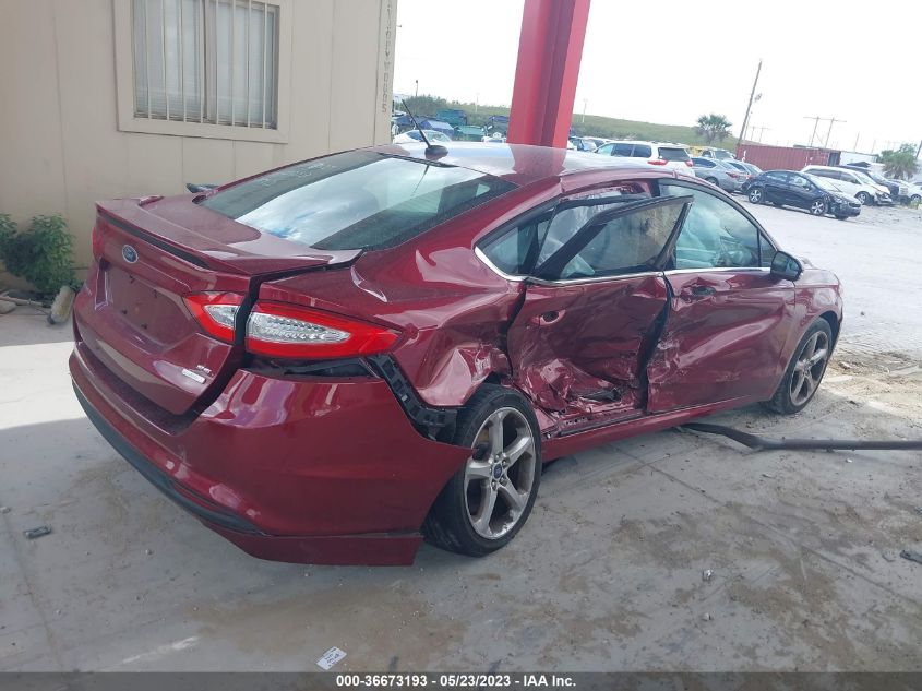 2016 FORD FUSION SE - 3FA6P0HD5GR190293