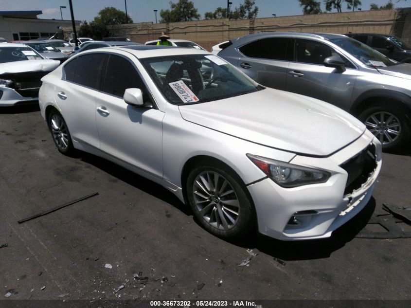 2018 INFINITI Q50 3.0T LUXE - JN1EV7AP0JM350835