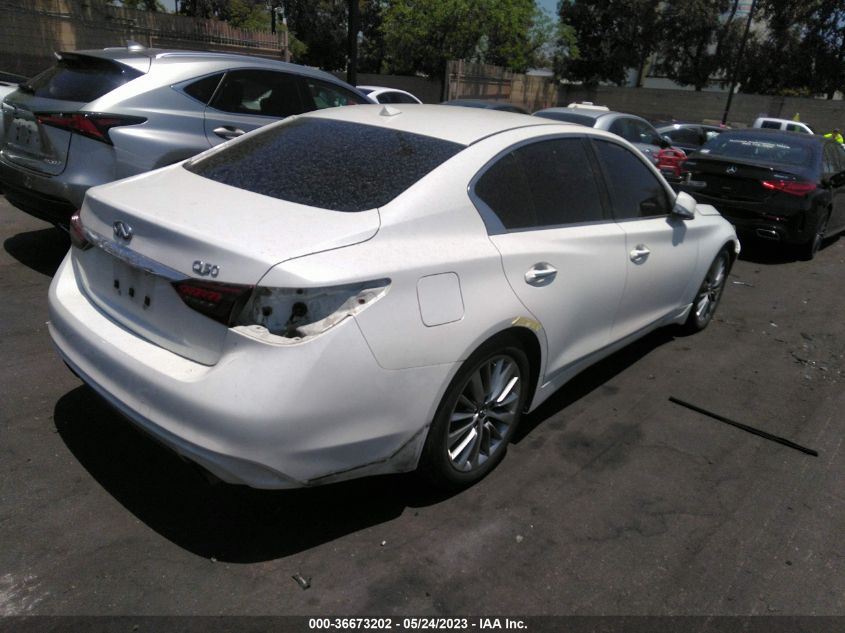 2018 INFINITI Q50 3.0T LUXE - JN1EV7AP0JM350835