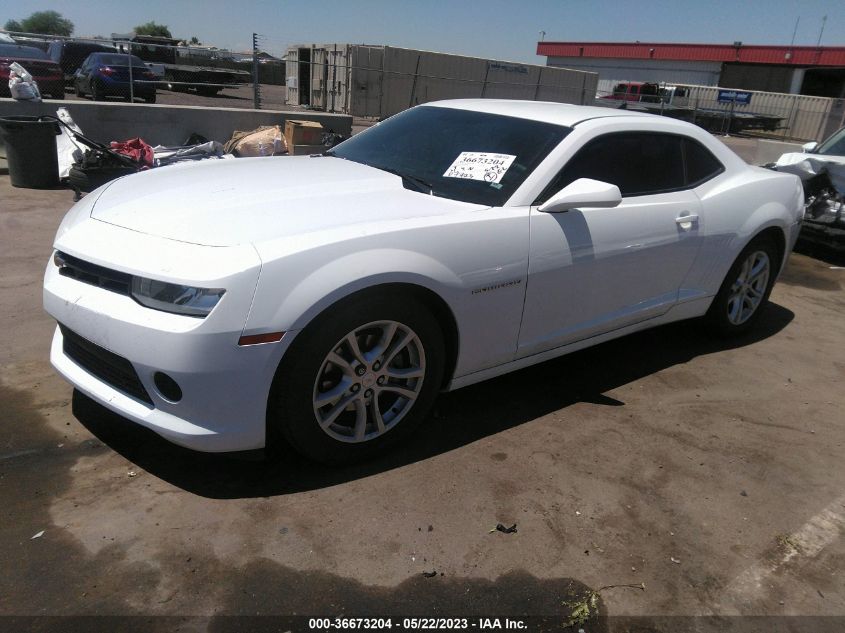 2015 CHEVROLET CAMARO LS - 2G1FB1E36F9229478