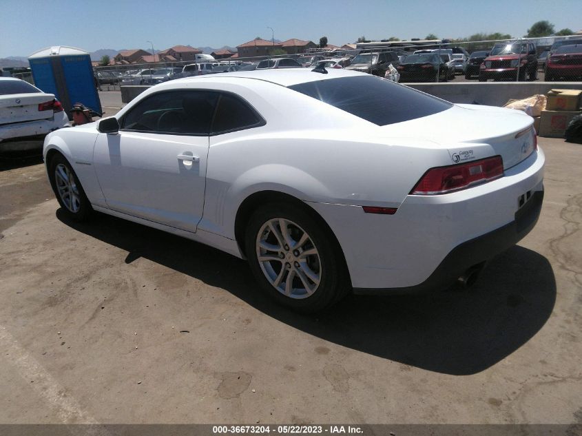 2015 CHEVROLET CAMARO LS - 2G1FB1E36F9229478