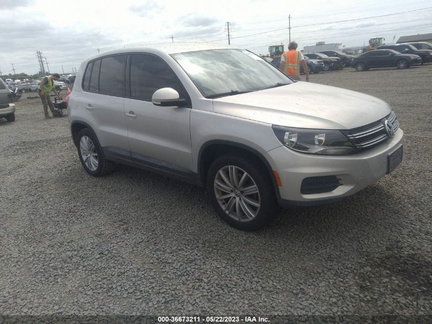 2013 VOLKSWAGEN TIGUAN S - WVGAV7AX6DW519210