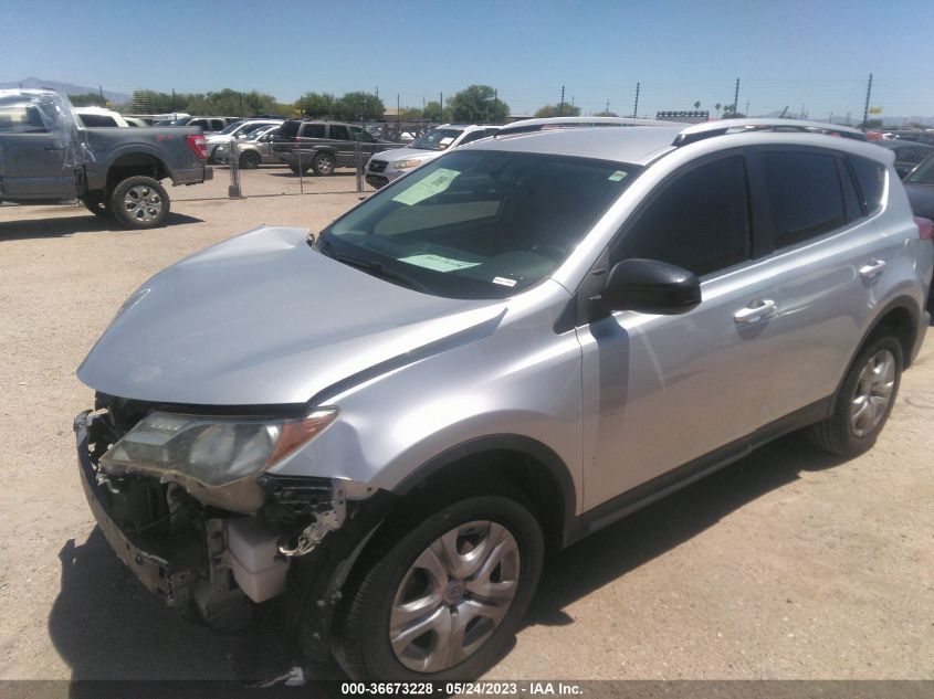 2014 TOYOTA RAV4 LE - JTMZFREV6EJ009124