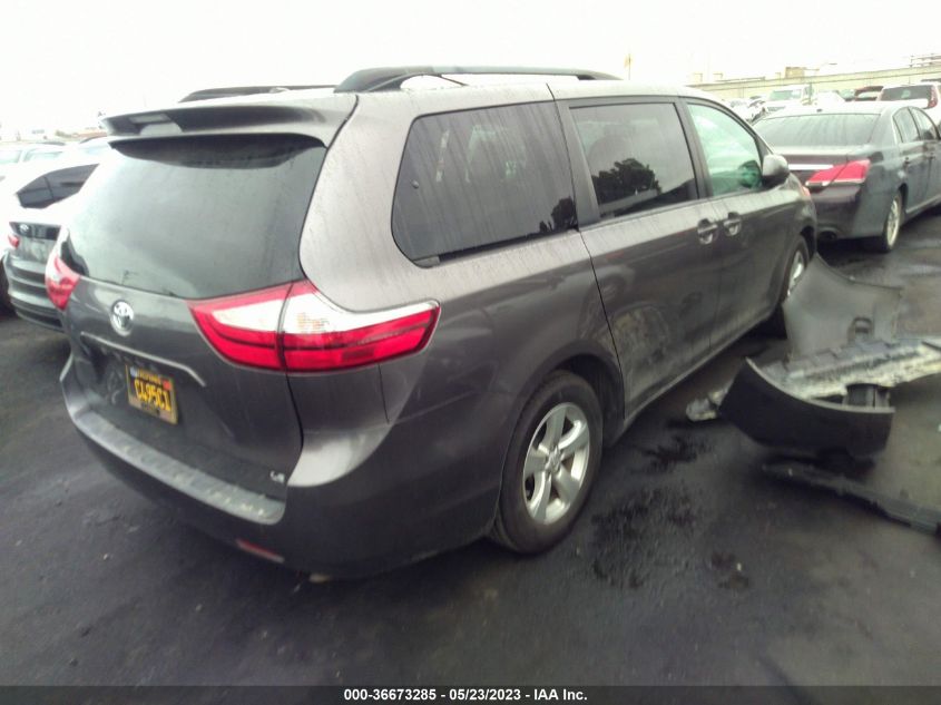 2017 TOYOTA SIENNA LE - 5TDKZ3DC0HS767523