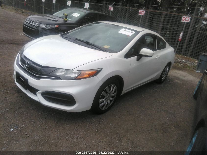 2015 HONDA CIVIC COUPE LX - 2HGFG3B51FH530189