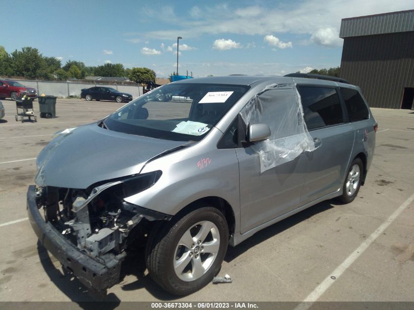 2019 TOYOTA SIENNA LE - 5TDKZ3DC0KS020334