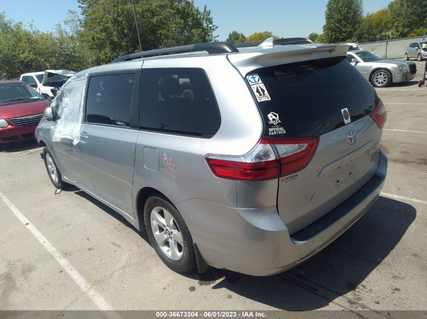 2019 TOYOTA SIENNA LE - 5TDKZ3DC0KS020334