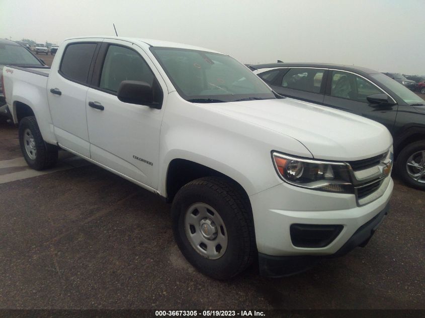 2018 CHEVROLET COLORADO 4WD WORK TRUCK - 1GCGTBEN9J1306289