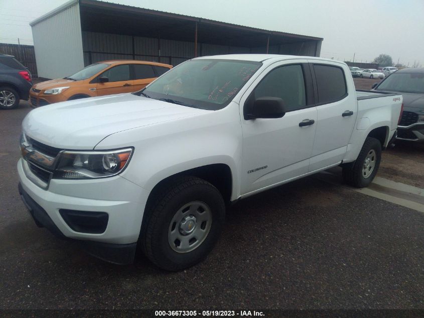 2018 CHEVROLET COLORADO 4WD WORK TRUCK - 1GCGTBEN9J1306289