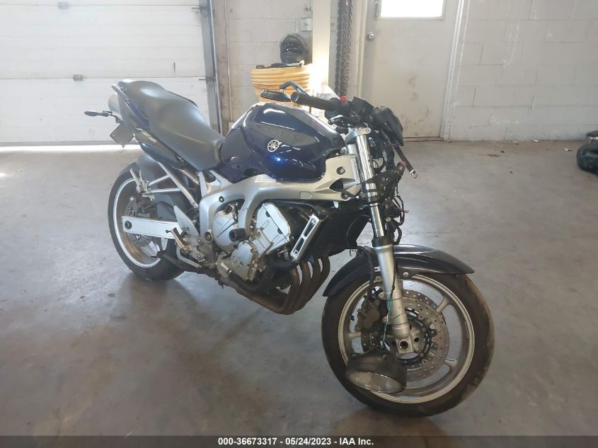 2004 YAMAHA FZ6 S - JYARJ08E84A000408