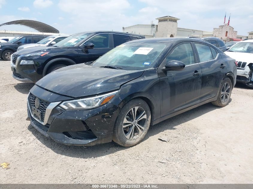 2021 NISSAN SENTRA SV - 3N1AB8CV1MY246686