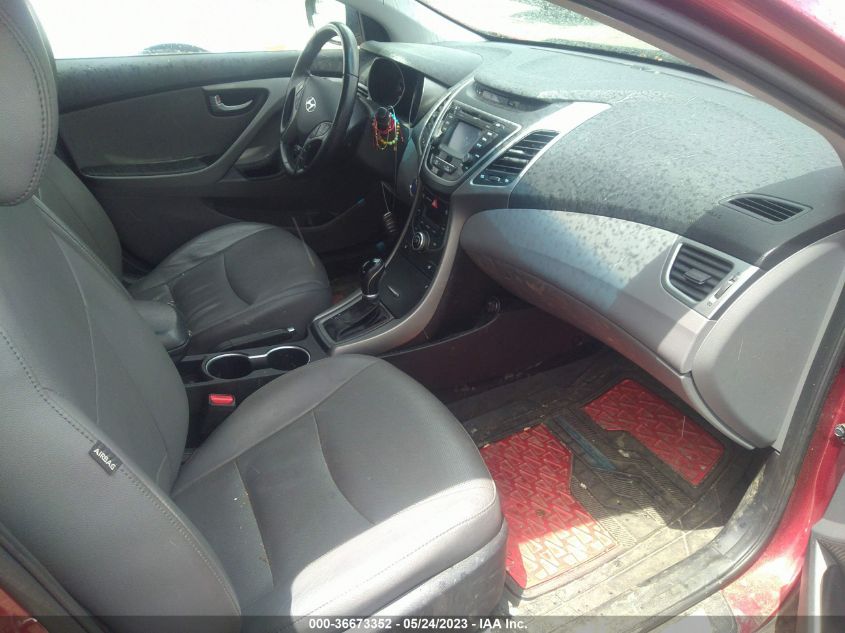 2016 HYUNDAI ELANTRA LIMITED - 5NPDH4AE5GH657675