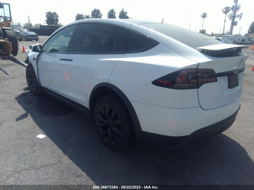 2022 TESLA MODEL X - 7SAXCAE5XNF362476