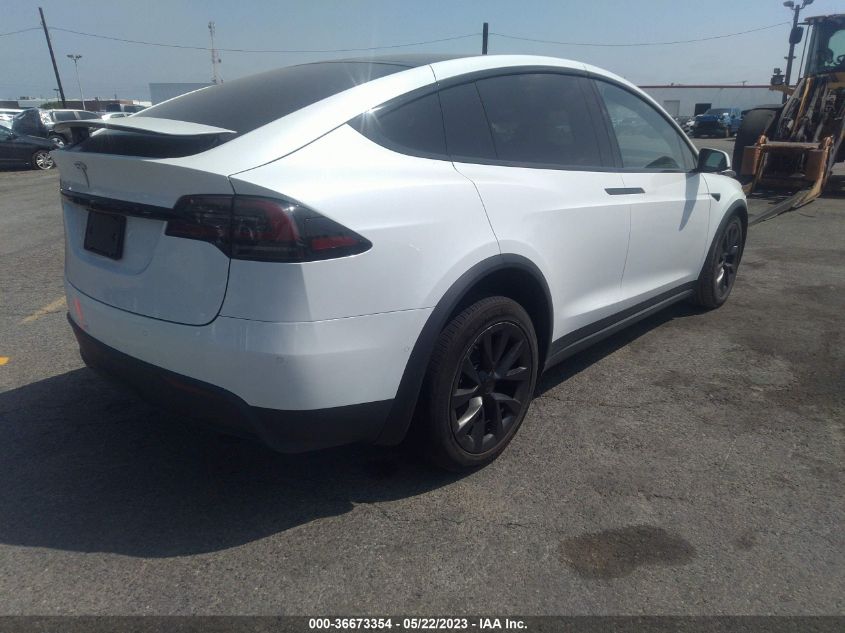 2022 TESLA MODEL X - 7SAXCAE5XNF362476