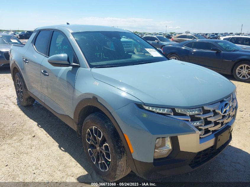 2022 HYUNDAI SANTA CRUZ SEL 5NTJB4AE4NH028248