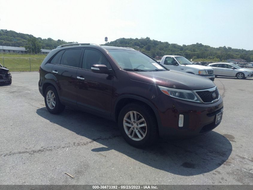 2014 KIA SORENTO LX - 5XYKT4A79EG485310