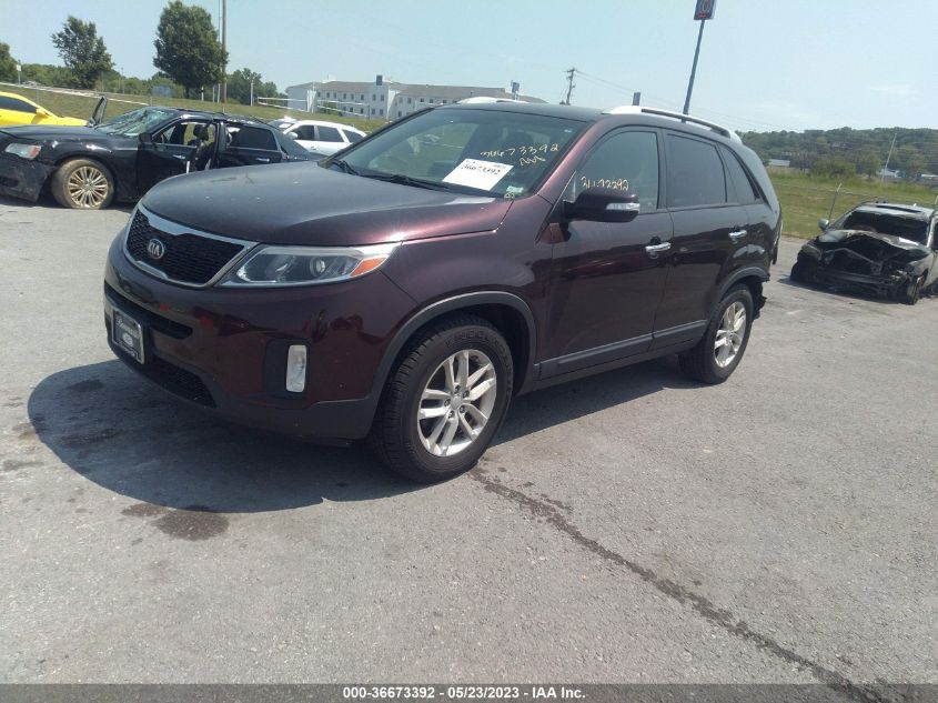 2014 KIA SORENTO LX - 5XYKT4A79EG485310