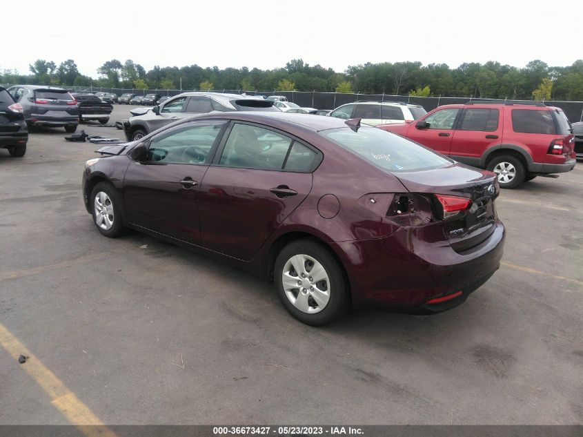 2017 KIA FORTE LX - 3KPFK4A75HE051956