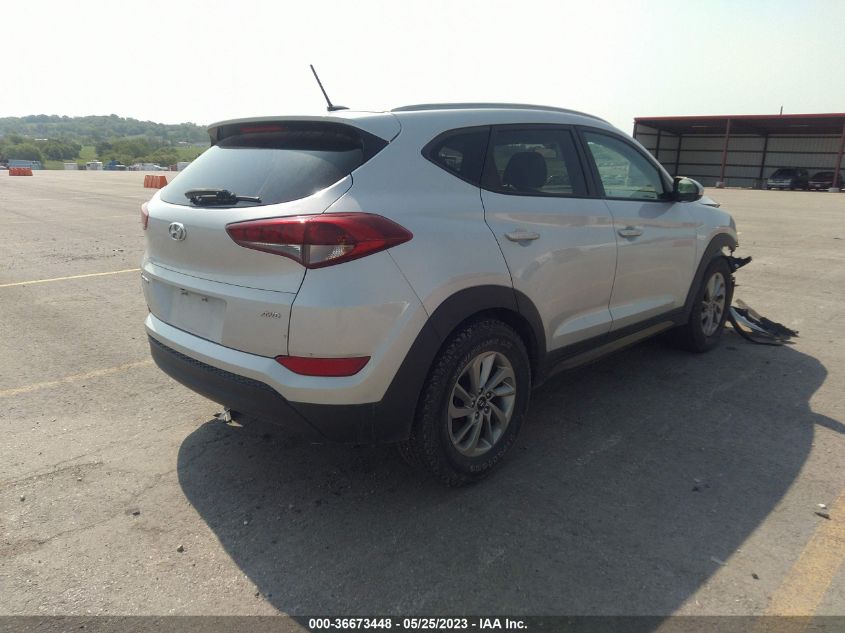 2016 HYUNDAI TUCSON SE - KM8J3CA44GU075491