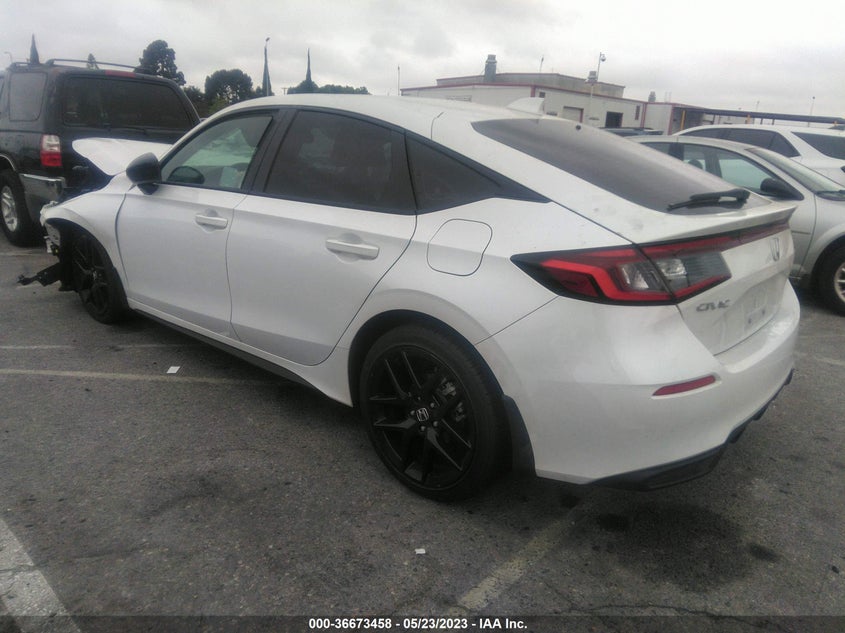 VIN 19XFL2H89PE005173 2023 HONDA CIVIC HATCHBACK SPORT