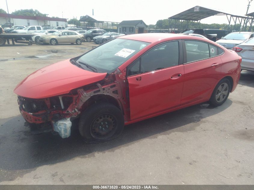 2016 CHEVROLET CRUZE LS - 1G1BC5SM3G7325670