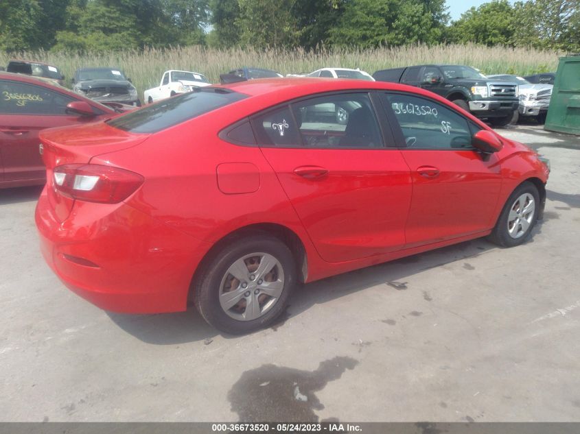 2016 CHEVROLET CRUZE LS - 1G1BC5SM3G7325670