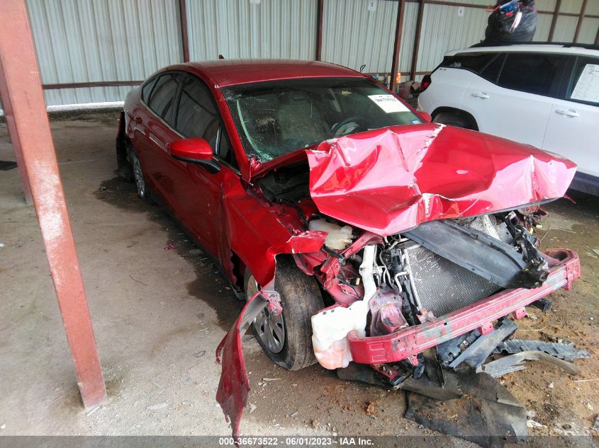 2020 FORD FUSION S - 3FA6P0G71LR125723