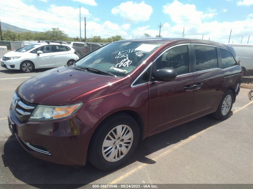 2016 HONDA ODYSSEY LX - 5FNRL5H25GB073748