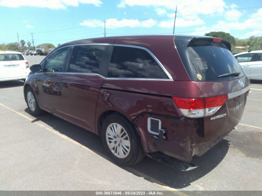 2016 HONDA ODYSSEY LX - 5FNRL5H25GB073748