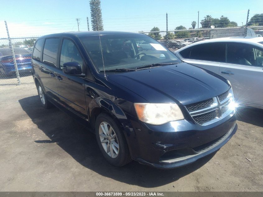 2013 DODGE GRAND CARAVAN SXT - 2C4RDGCG3DR749934