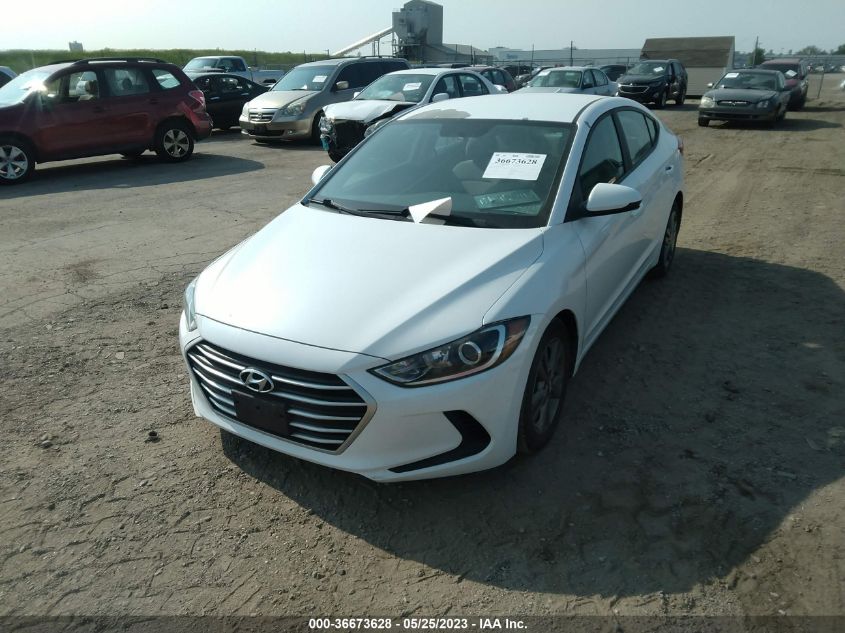 2017 HYUNDAI ELANTRA SE - 5NPD84LF4HH122327