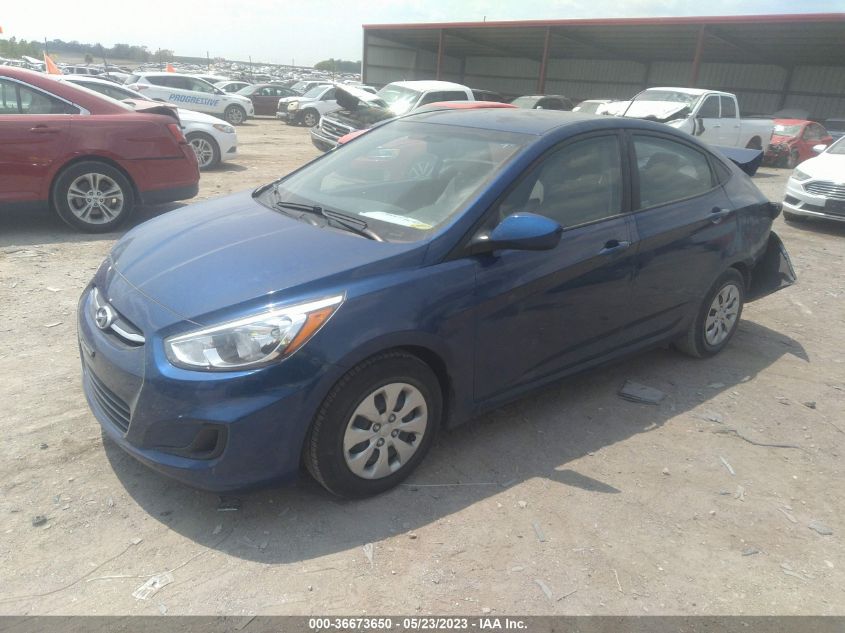 2016 HYUNDAI ACCENT SE - KMHCT4AE2GU080342