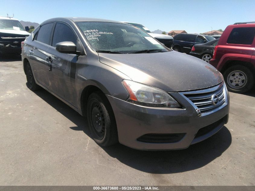 2015 NISSAN SENTRA SV - 3N1AB7AP2FL644326