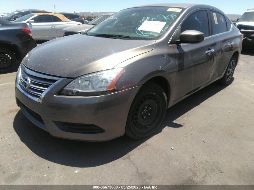 2015 NISSAN SENTRA SV - 3N1AB7AP2FL644326