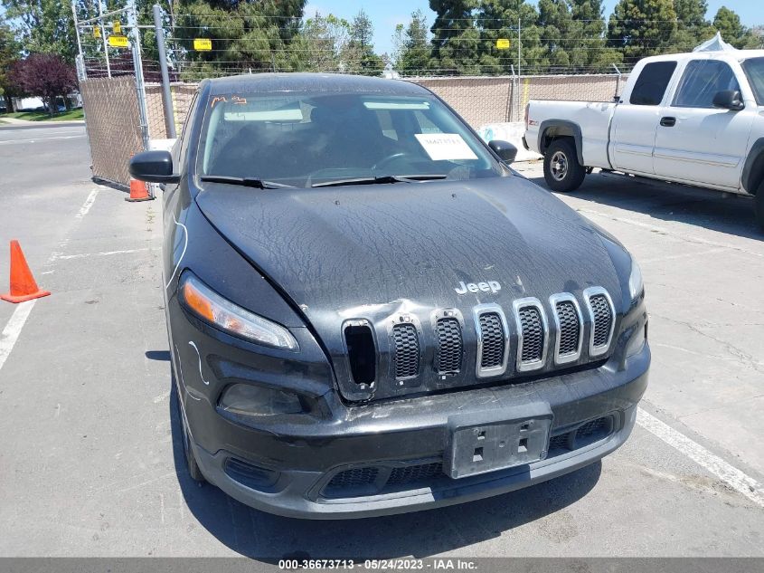 2016 JEEP CHEROKEE SPORT - 1C4PJLAB3GW274345