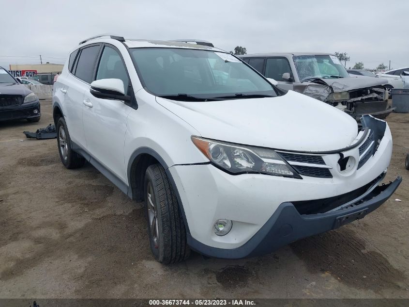 2015 TOYOTA RAV4 XLE - 2T3WFREV2FW188624