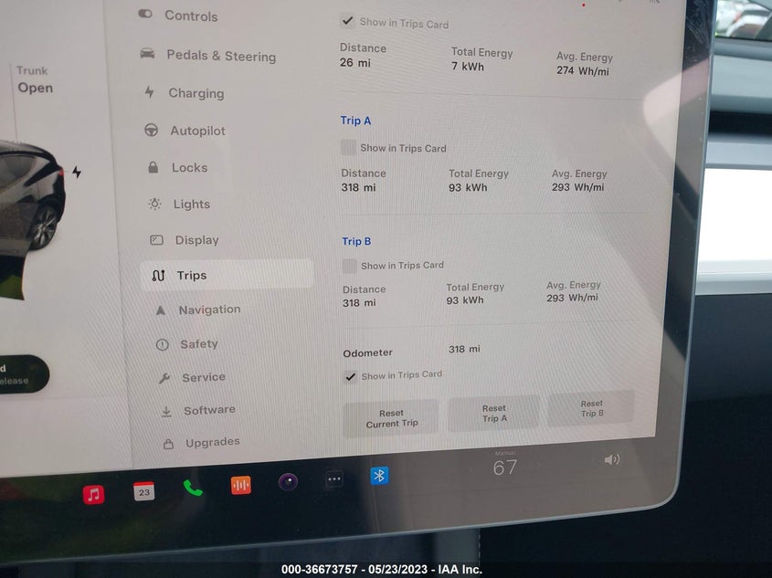 VIN 7SAYGDEE4PF773997 2023 TESLA MODEL Y LONG RANGE